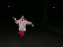 Romanka s prskavkou